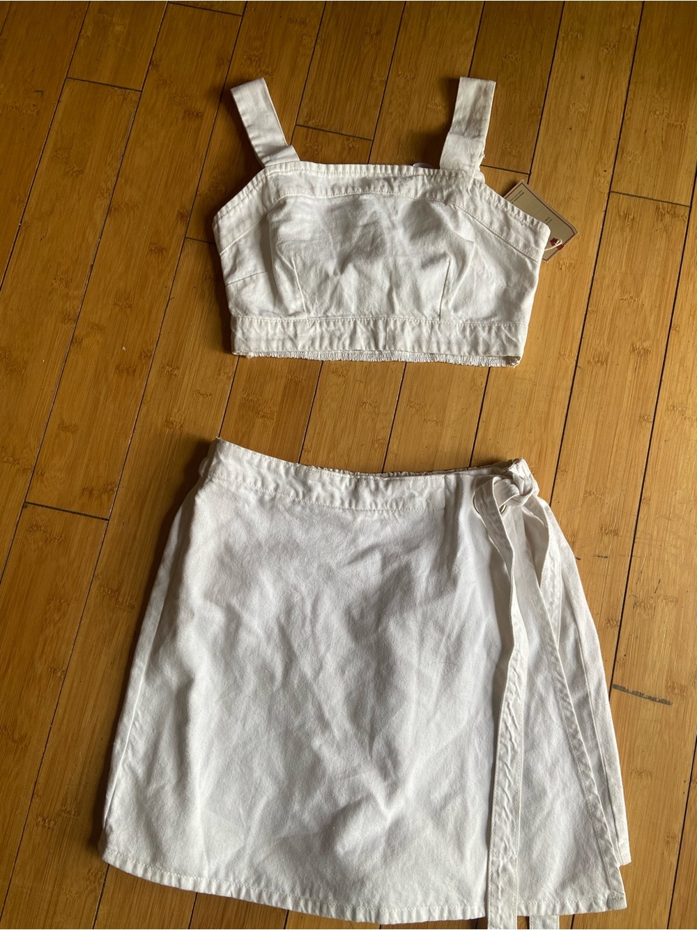 Lone Star White Cotton Set - Medium